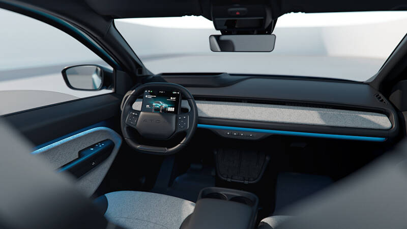 Представлен интерьер российского электромобиля &laquo;Атом&raquo;